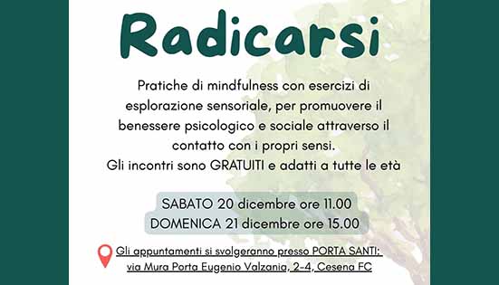 Radicarsi pratiche di mindfulness