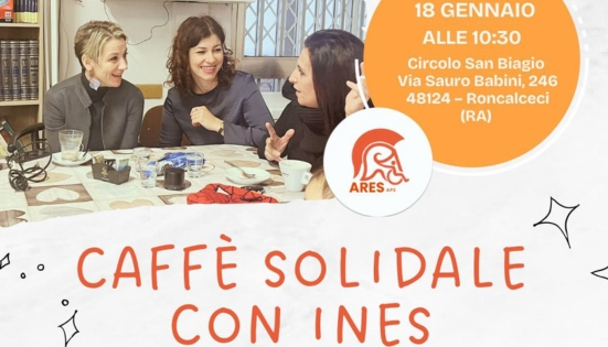 Caffè solidale con Ines