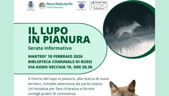 Serata informativa “Il lupo in pianura”