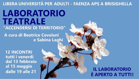 Laboratorio teatrale “Accendersi di territorio”