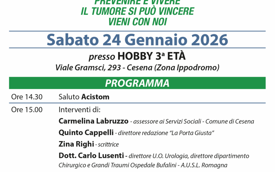 Prevenire è vivere. Il tumore si può vincere. Vieni con noi