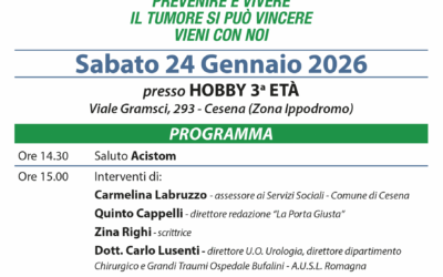 Prevenire è vivere. Il tumore si può vincere. Vieni con noi