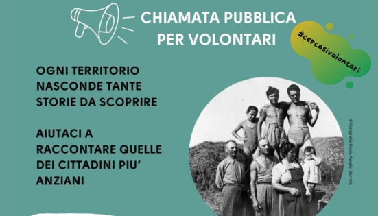 Diventa “raccoglitore di memorie”