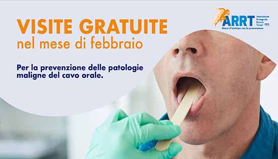 Prevenzione patologie maligne cavo orale – Visite gratuite