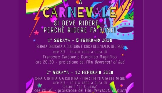Carnevale… da nord a sud