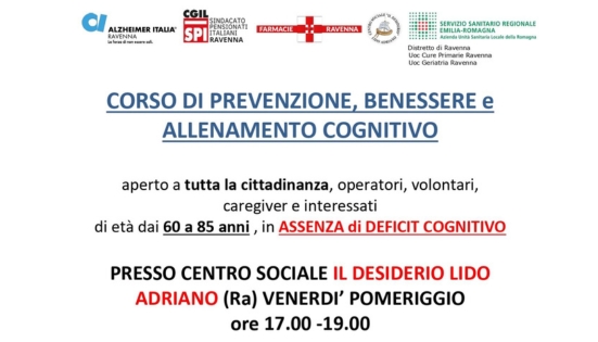 Prevenzione e allenamento cognitivo
