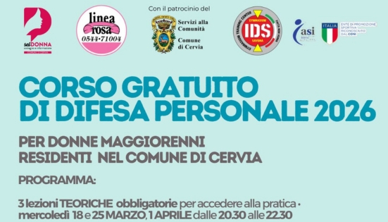 Corso di difesa personale a Cervia