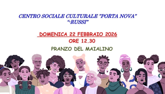 Pranzo al Centro sociale “Porta nova”