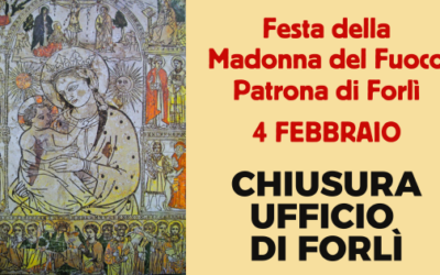 Chiusura ufficio a Forlì – Patrono