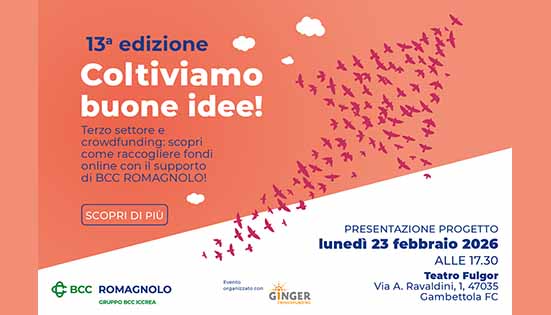 Coltiviamo buone idee 13° edizione