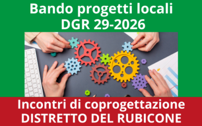 Incontri di coprogettazione distretto Rubicone – 2026