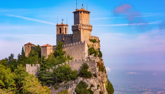 Panorami a San Marino