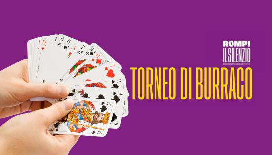 Burraco antiviolenza