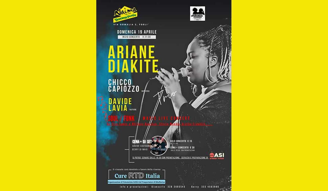 Concerto e cena per Cure RTD