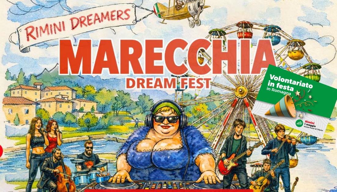 Marecchia-dream-fest Marecchia dream fest - Volontariato in festa 2026