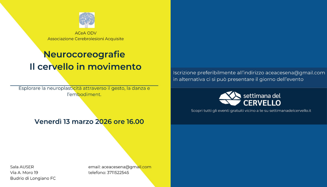Neurocoreografie – Il cervello in movimento Neurocoreografie – Il cervello in movimento