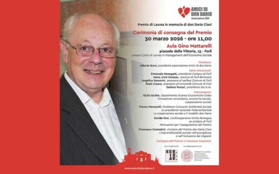 Premio di Laurea “Don Dario Ciani”