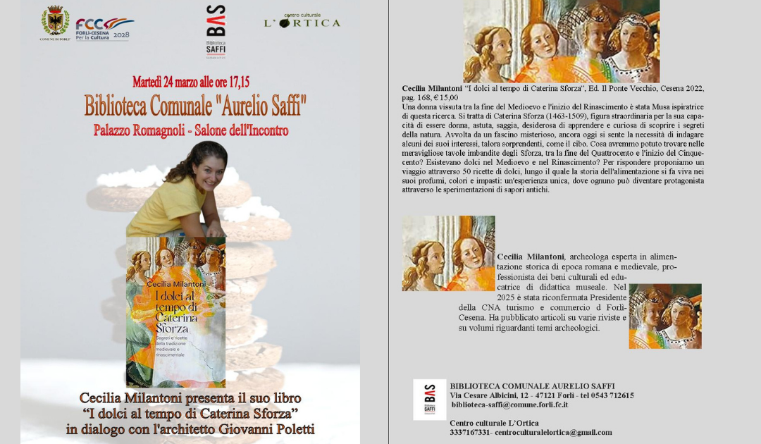I dolci al tempo di Caterina Sforza