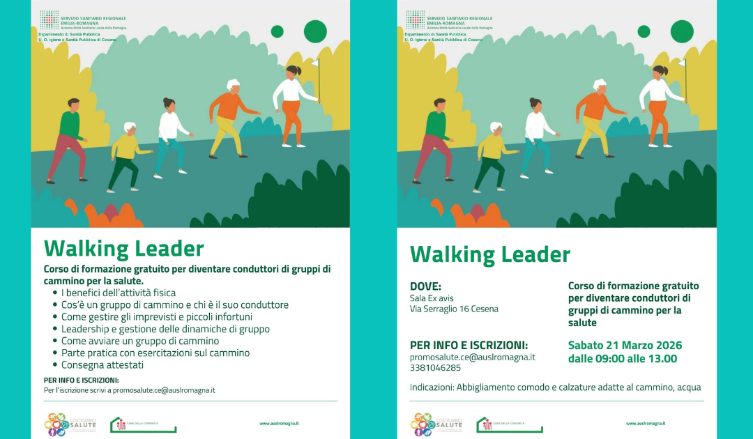 Corso Walking Leader a Cesena