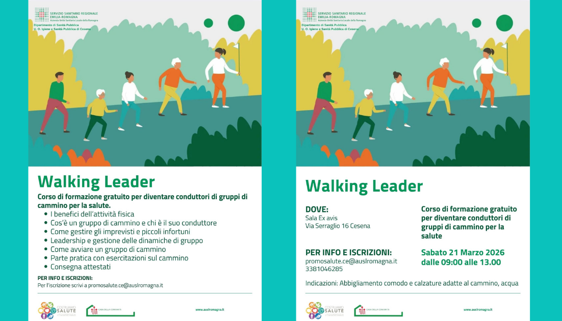 walking leader Cesena 21 marzo walking leader Cesena 21 marzo