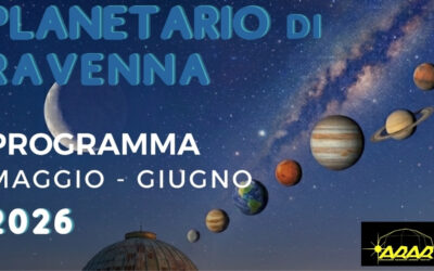 Al planetario: eventi di maggio e giugno
