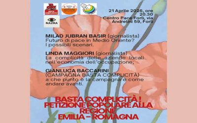 “Basta Complicità!” – Centro Pace Forlì