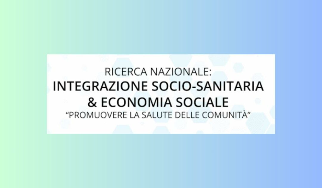 Economia sociale e salute territoriale