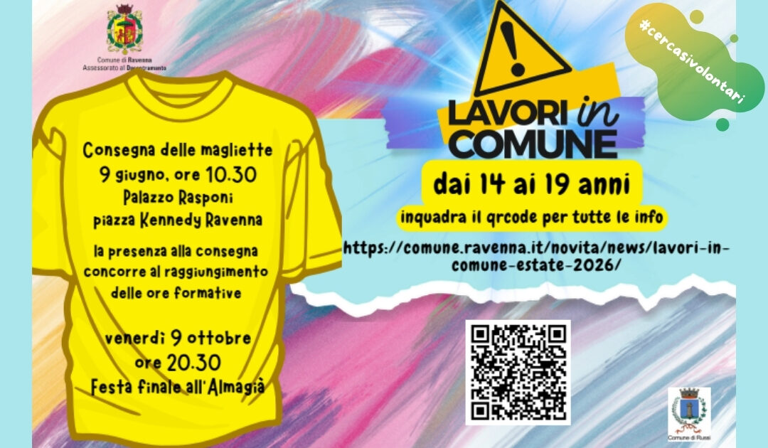 “Magliette Gialle”: al via la 15a edizione