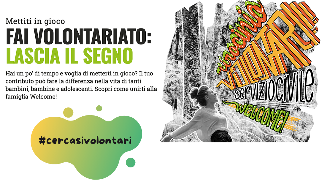 welcome cerca volontari