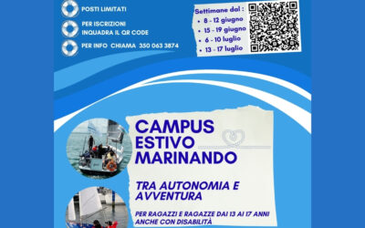 Il campus estivo tra vela, autonomia e inclusione