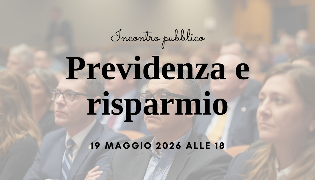 Articolo incontro fondi pensione Fondi pensione.