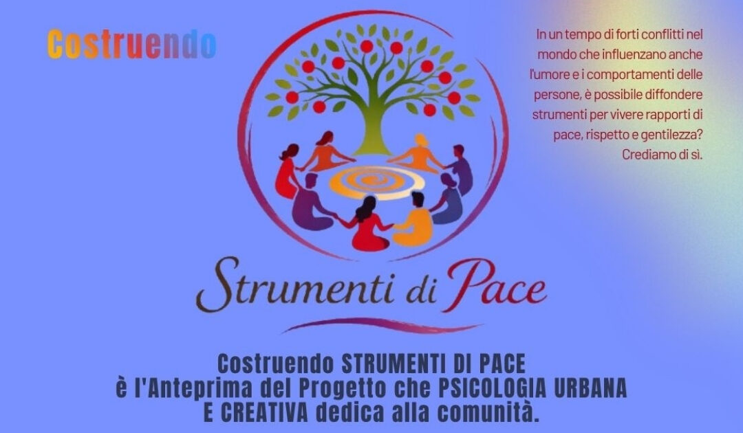 Laboratori “strumenti di pace”