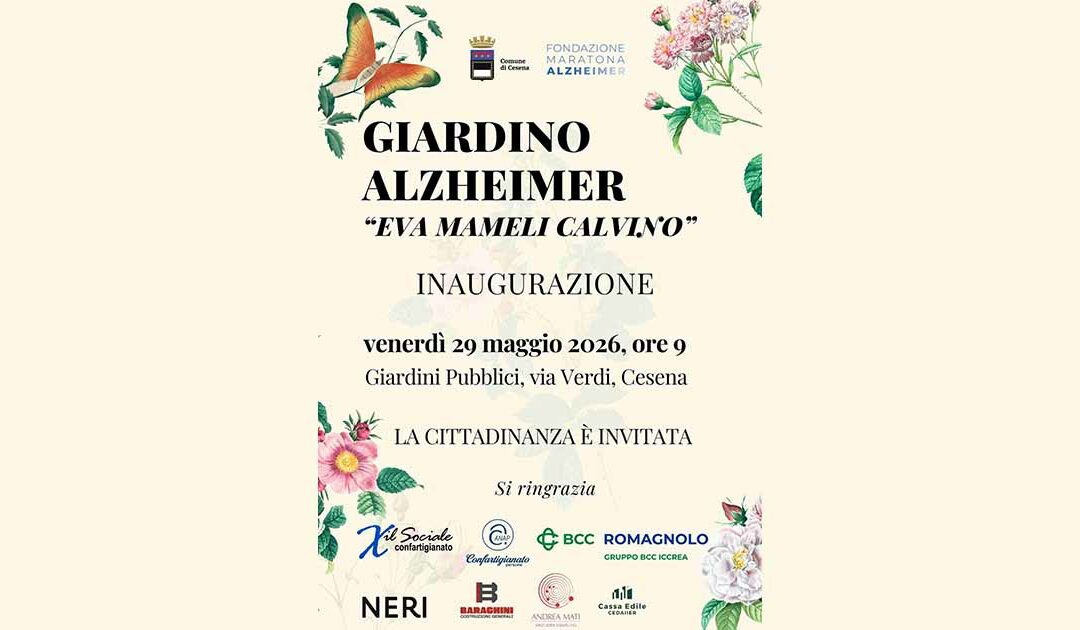 Inaugurazione Giardino Alzheimer