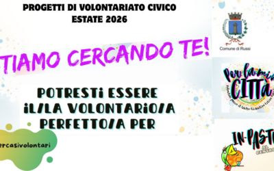 Progetti di volontariato civico per giovani a Russi