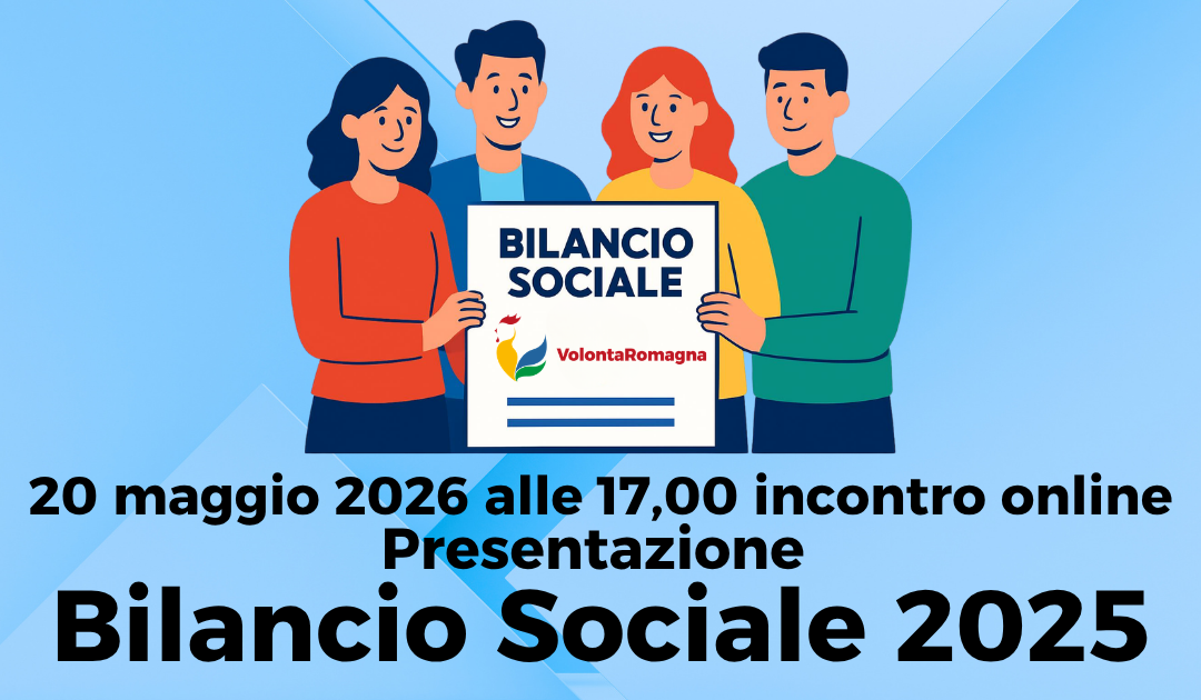 VolontaRomagna presenta il Bilancio Sociale 2025