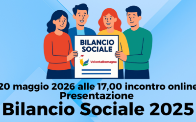 VolontaRomagna presenta il Bilancio Sociale 2025