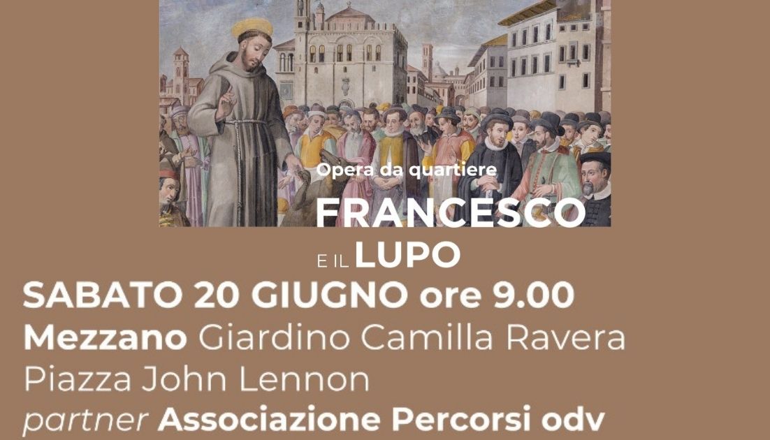 Francesco e il lupo.