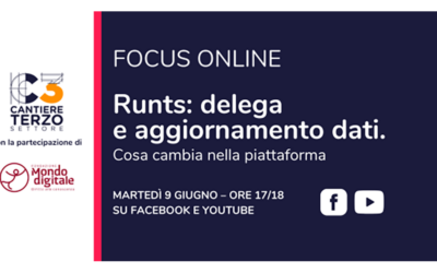 Runts: le novità su delega e aggiornamento dati