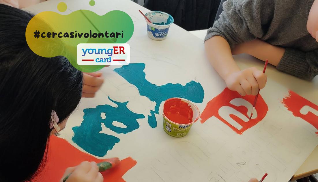 arcobaleno #cercasivolontari YoungERcard Rimini: attività sui temi dell'inclusione e della migrazione rivolte ai giovani