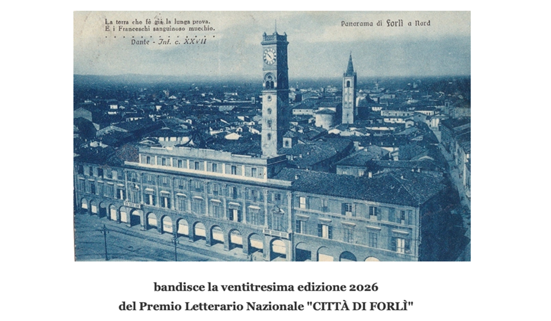 Premio letterario nazionale “Città di Forlì” 2026
