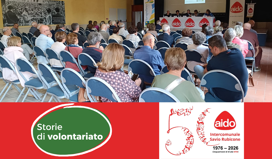 Una storia lunga cinquant’anni: il volontariato AIDO Savio–Rubicone