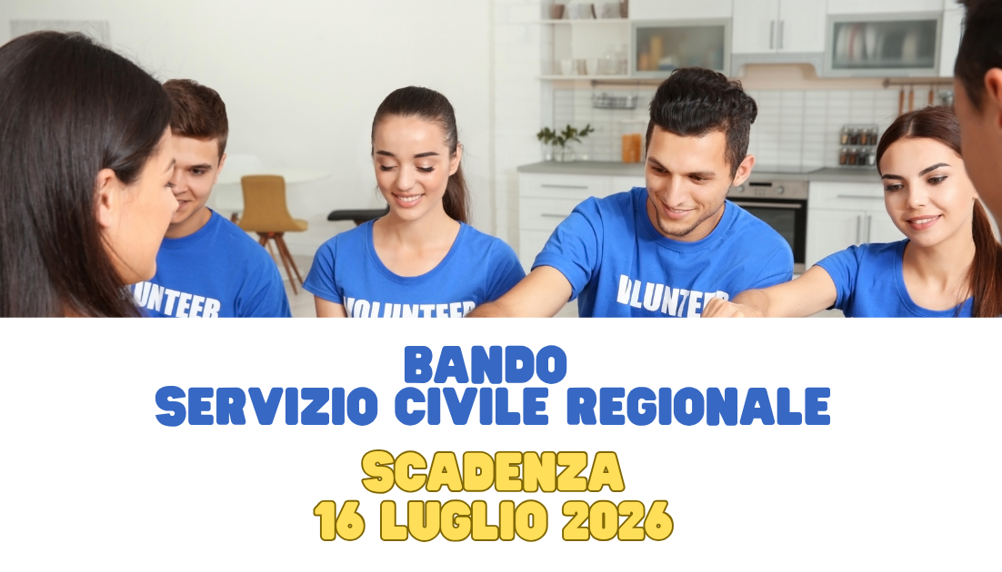 servizio civile regionale 2026 servizio civile regionale 2026