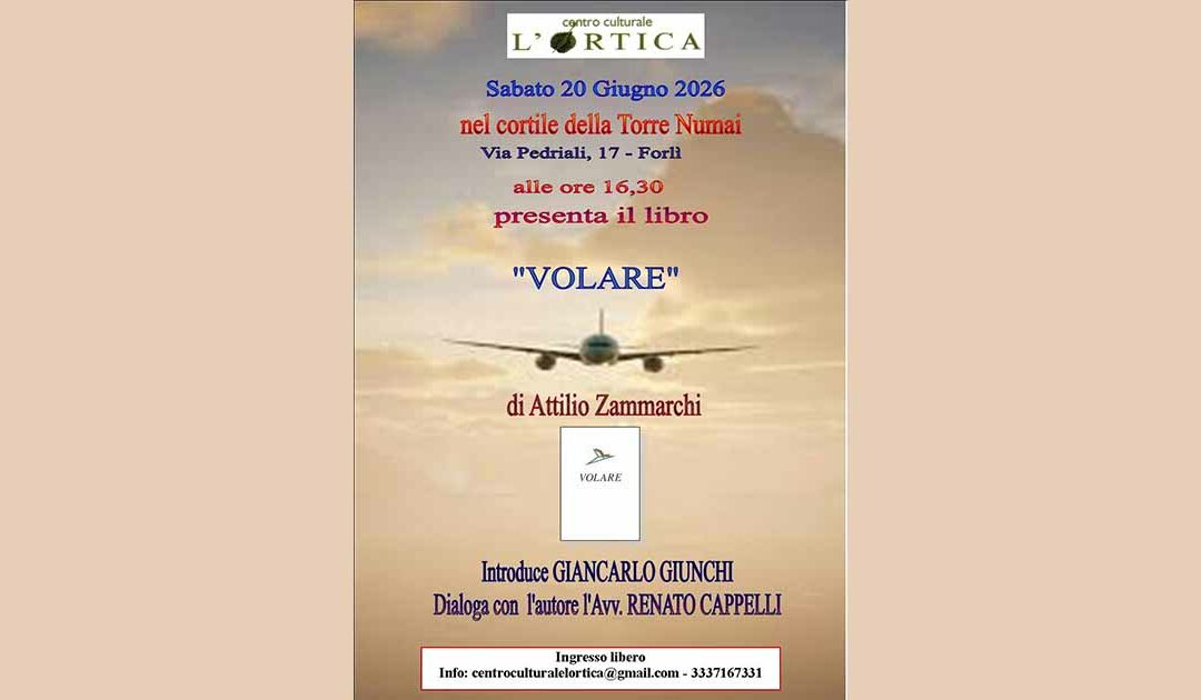 Presentazione del libro Volare di Attilio Zammarchi