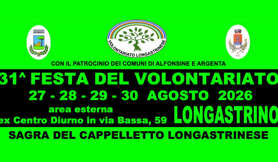 Festa del volontariato Longastrinese