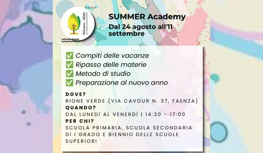 PiGreco summer academy