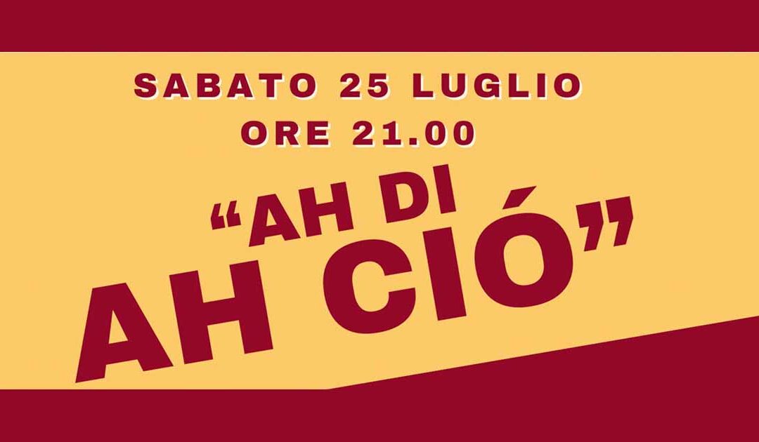 Ah di, ah ciò