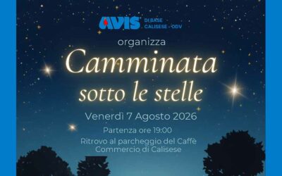 Camminata sotto le stelle 2026
