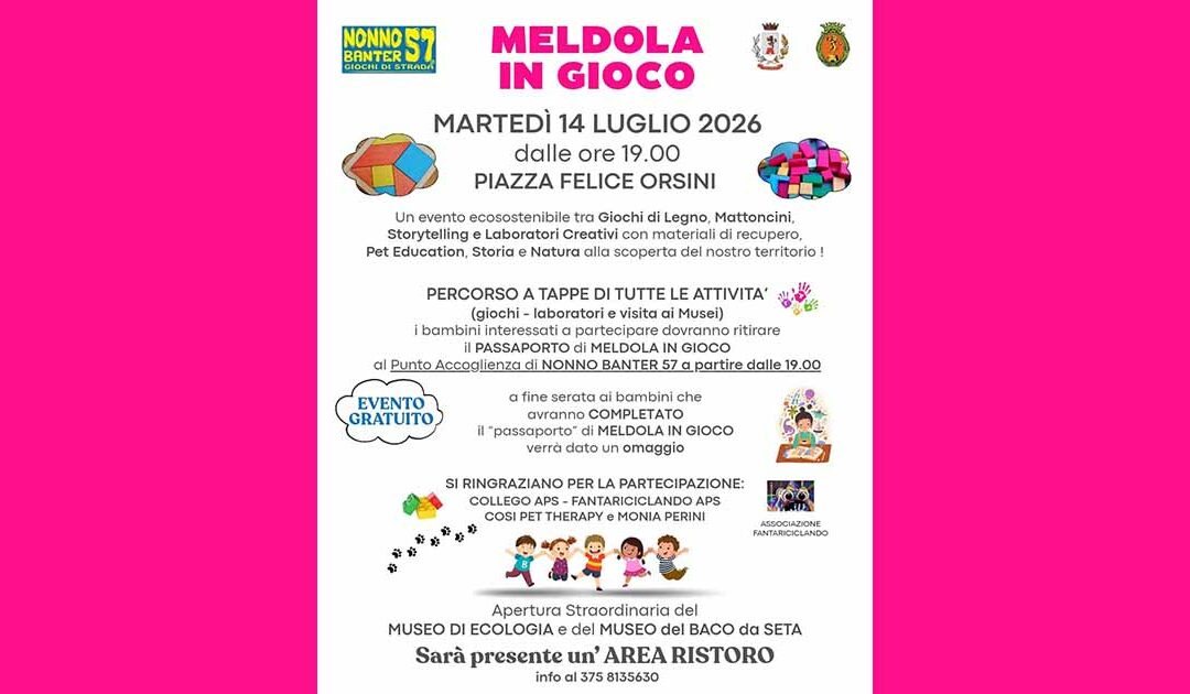 Meldola in gioco