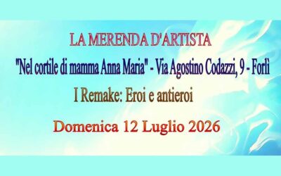La merenda d’artista luglio 2026