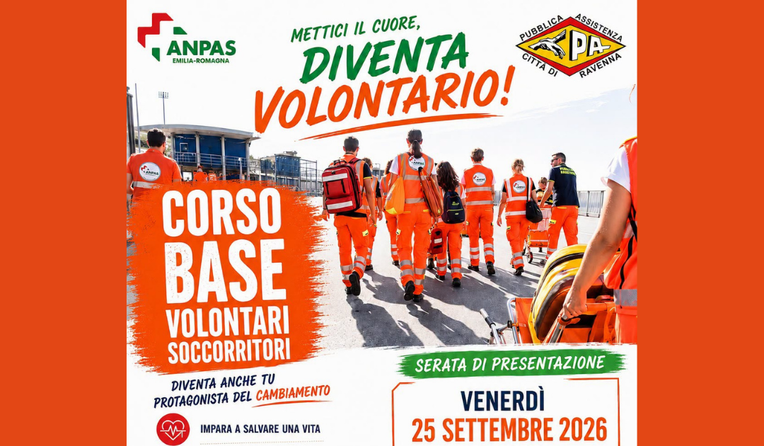 Nuovi soccorritori volontari in Pubblica assistenza